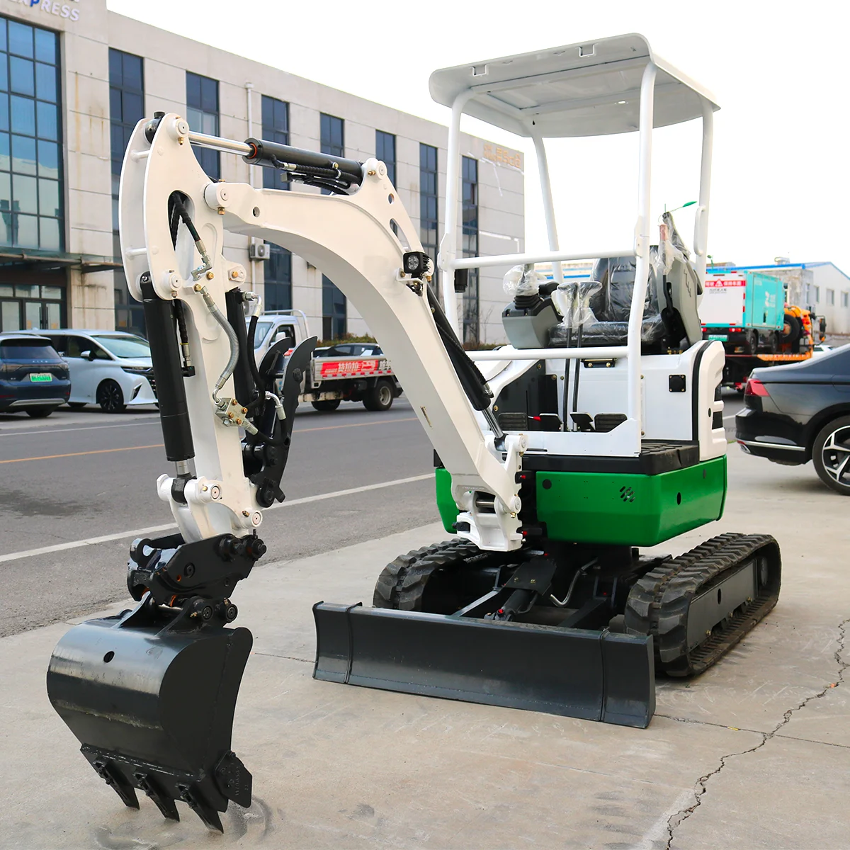 Vistvæn-vænn tveggja tonna gröfu